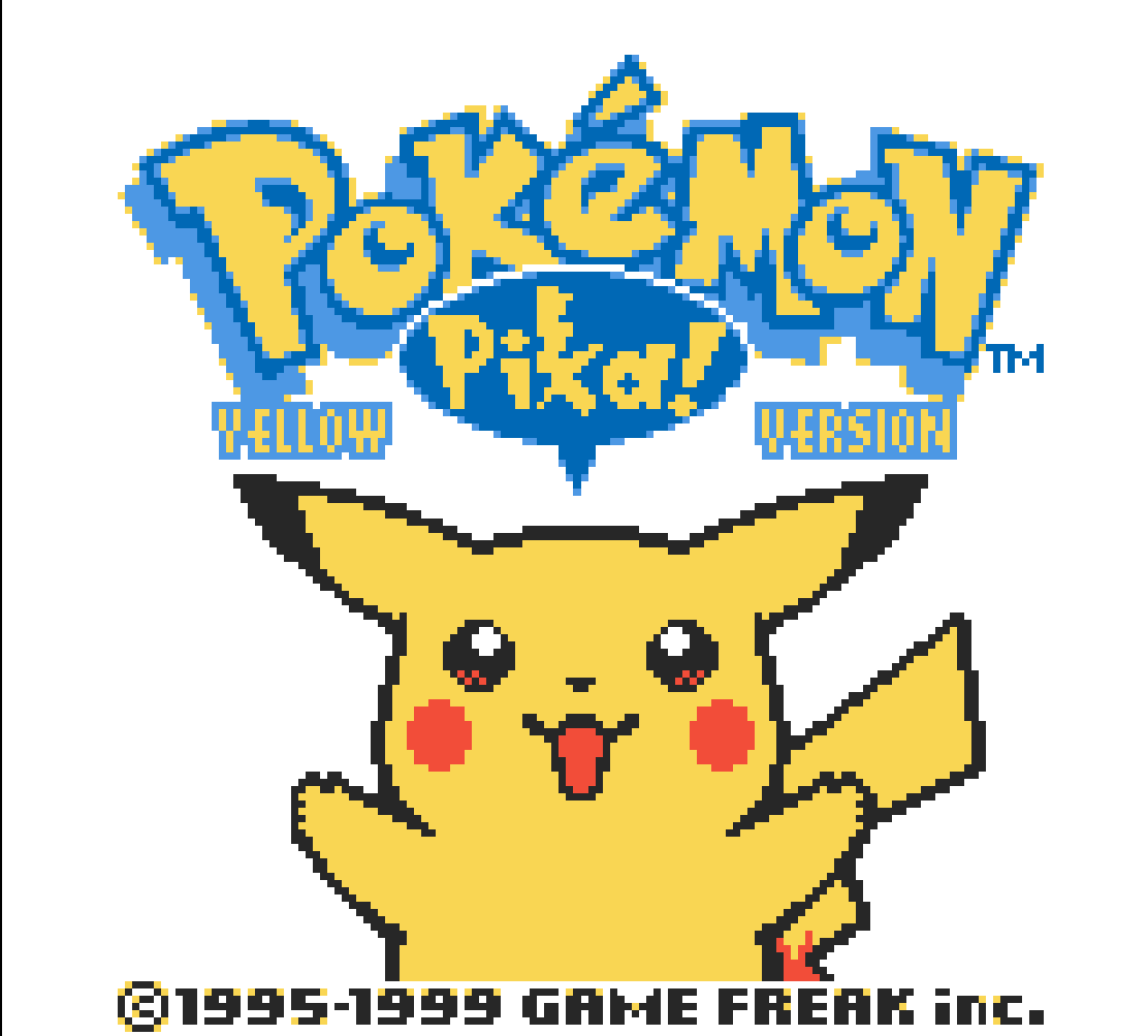 pokemon yellow Logo
